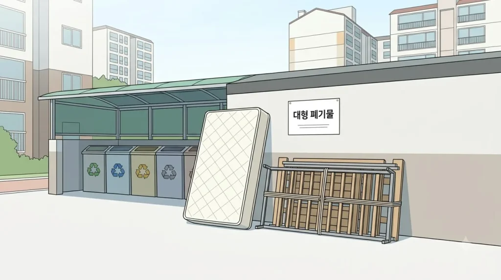 침대 버리는 비용 — 프레임·매트리스·돌침대, 유형부터 정하세요