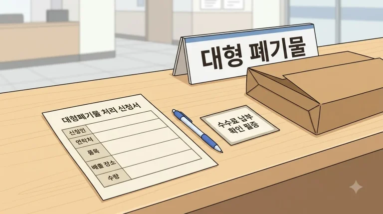 인천 대형폐기물 스티커 — 구별 신고처와 사는 곳, 개편 후 달라진 것