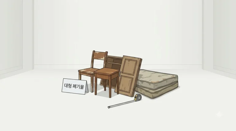 이사 폐기물 처리 — 여러 품목 한꺼번에 버릴 때 합산 비용