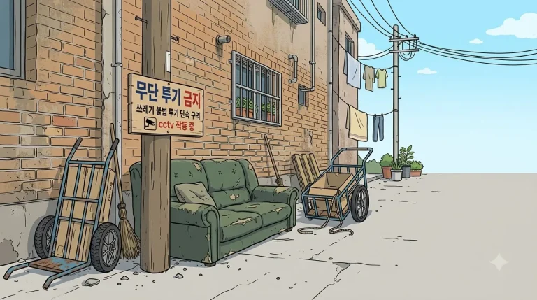 대형폐기물 무단투기 과태료 — 금액 기준과 신고 포상금 (2026년)