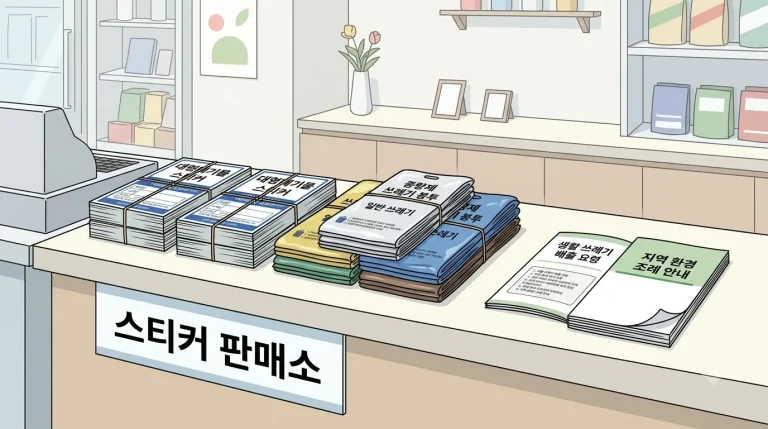 대형폐기물 스티커 환불 — 되는 경우·안 되는 경우 조례로 확인