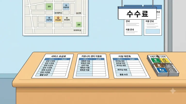 대형폐기물 가격 — 전국 평균은 없다, 내 지역 실제 금액 확인법