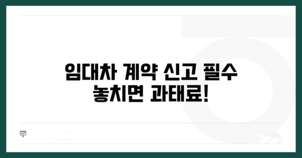 임대차 계약 신고 의무 사항
