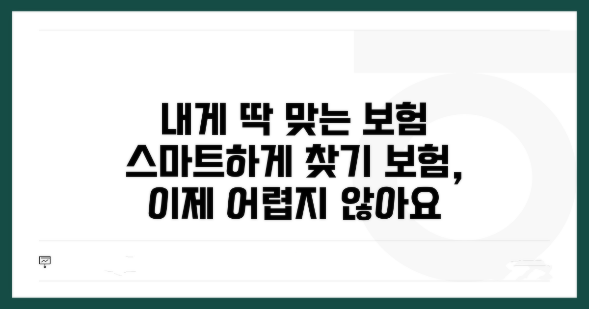 나에게 맞는 보험 찾기