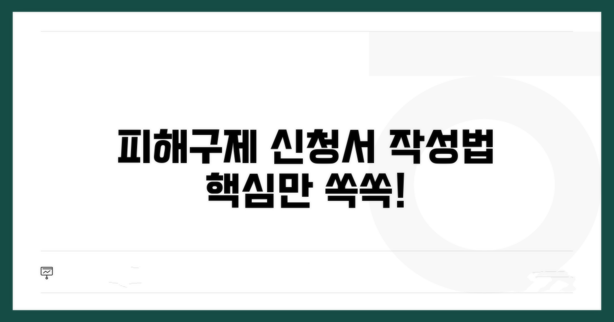 피해구제 신청서 작성법