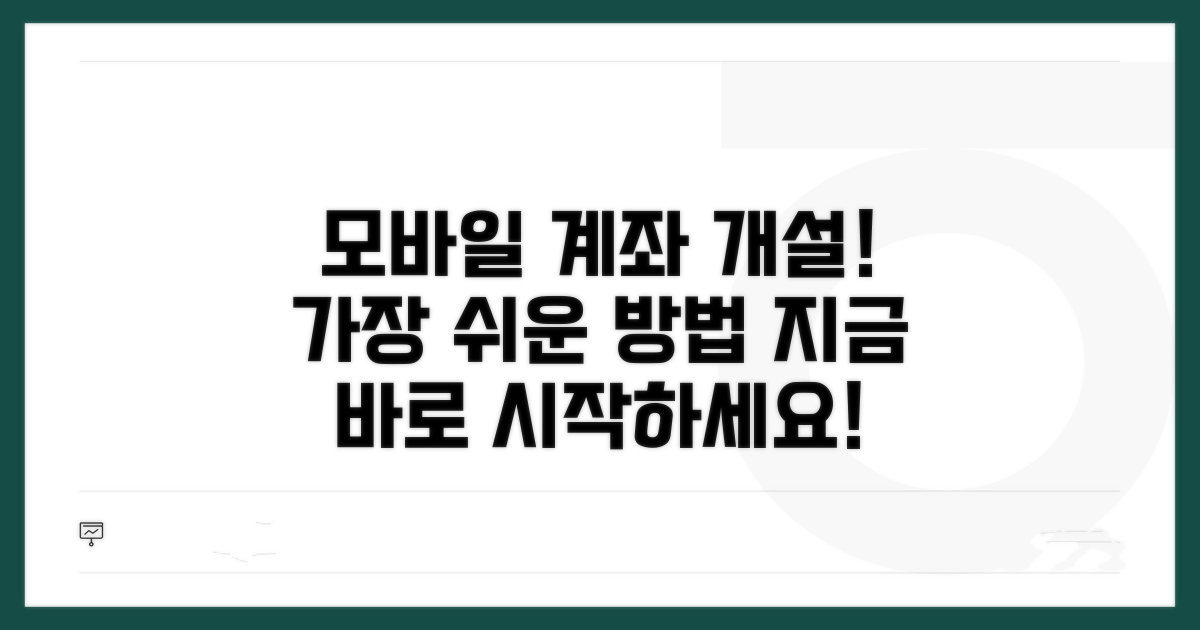 모바일 계좌 만들기 완전 가이드