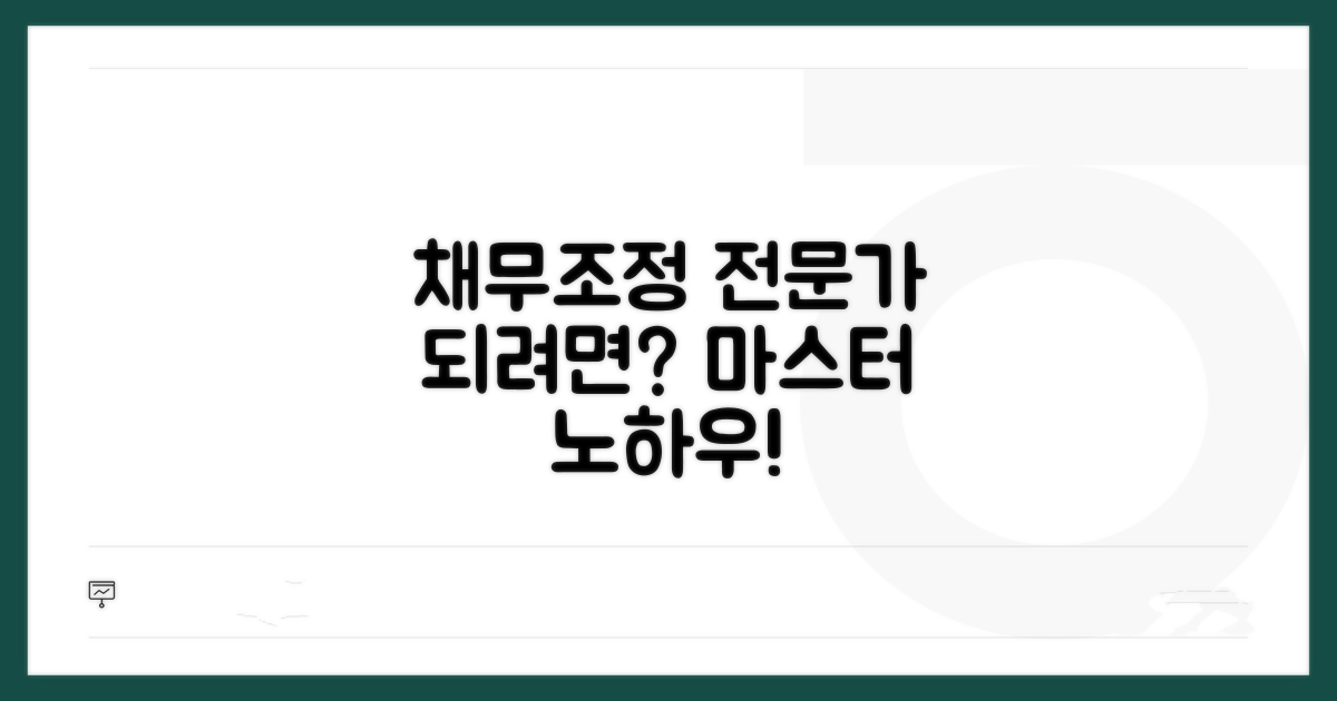채무조정 전문가 되는 법