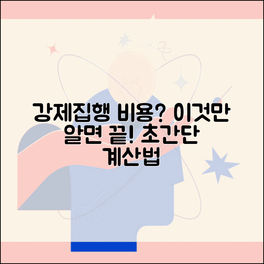 강제집행 비용 계산법 | 강제집행 신청 시 필요한 비용