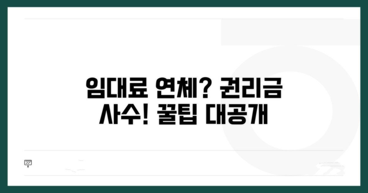임대료 연체, 권리금 지키는 방법