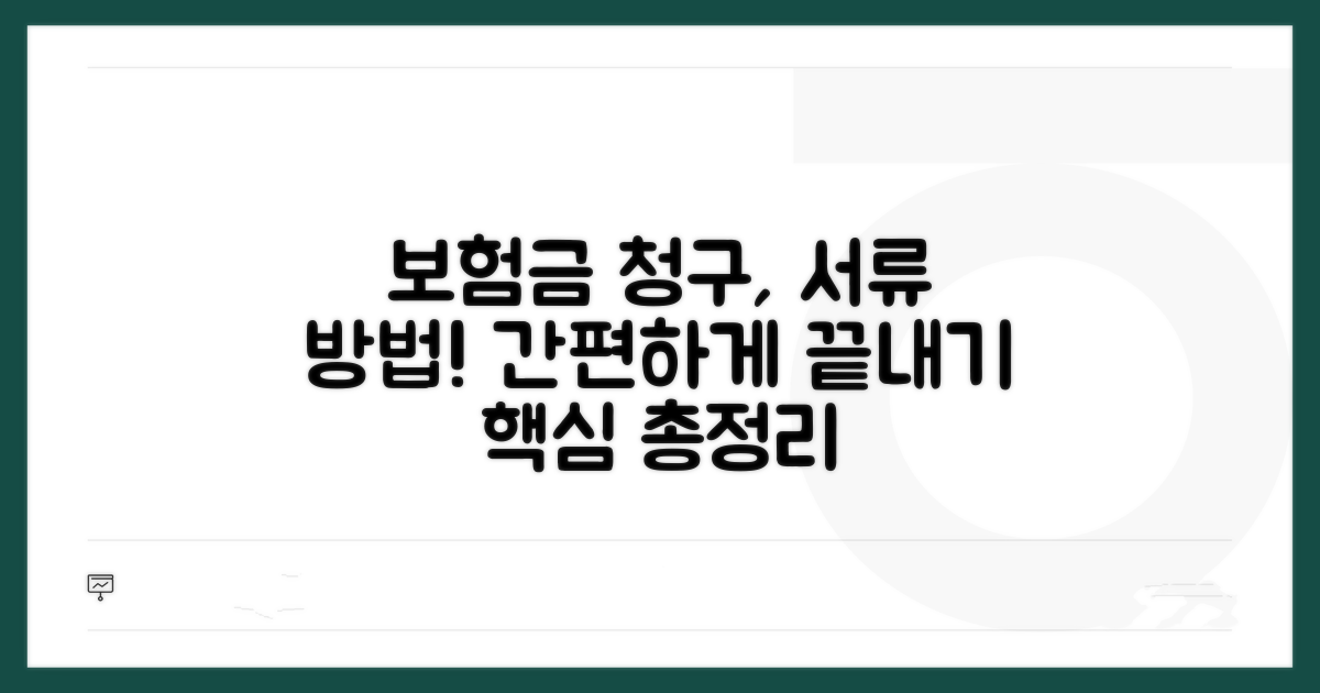 보험금 청구 필수 서류와 방법 안내