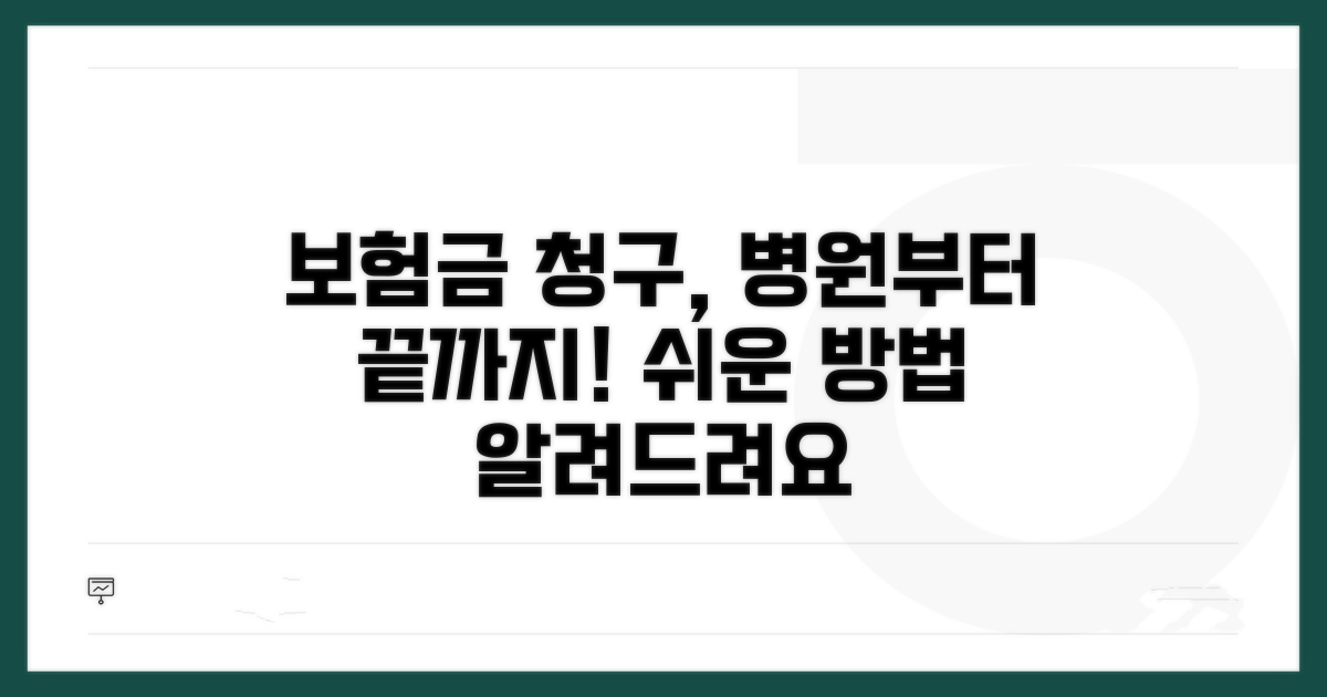진료부터 처방까지, 보험금 청구 방법