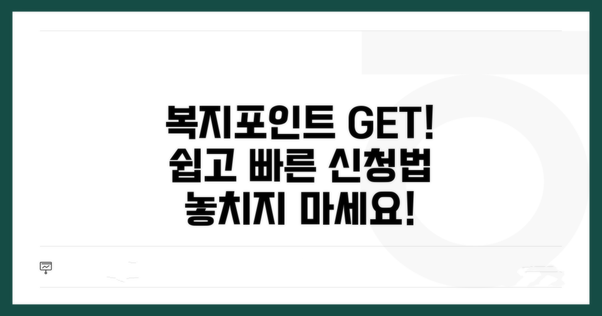 복지포인트 신청 방법 안내