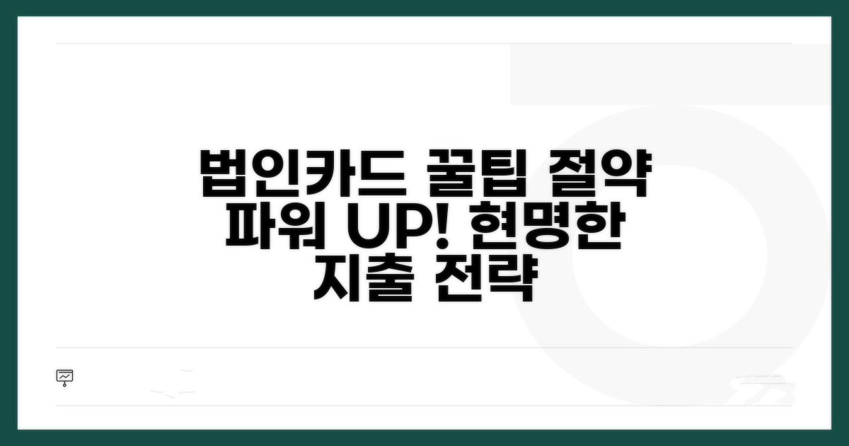 알뜰한 법인카드 활용 꿀팁