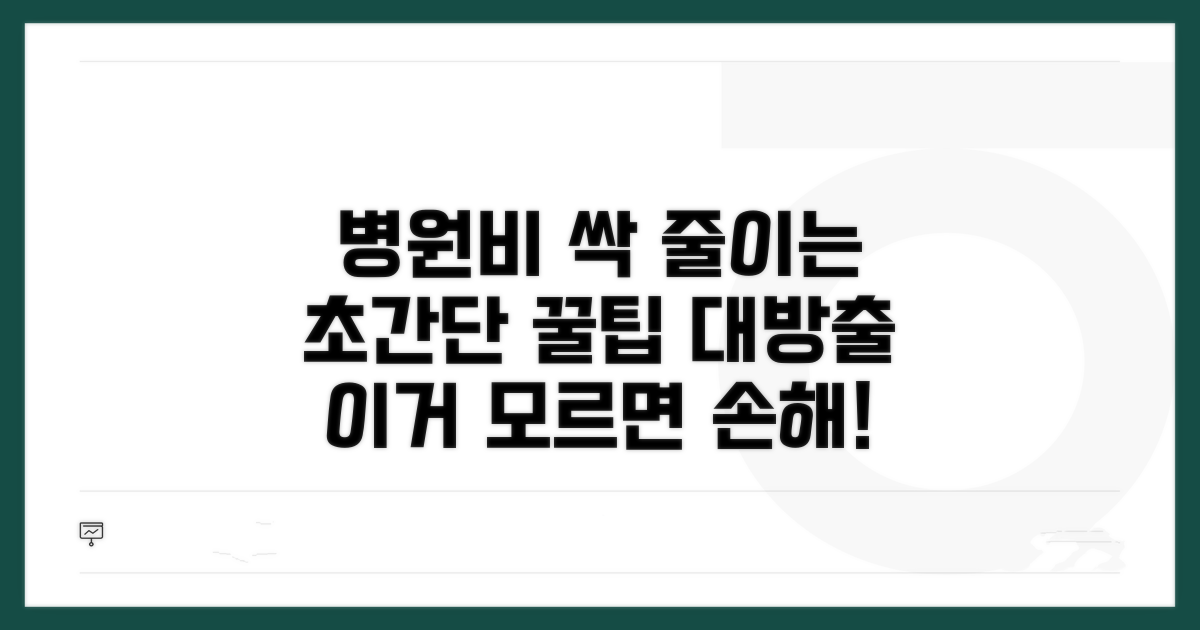 병원비 절약 꿀팁 총정리