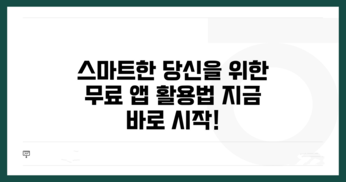 무료 앱으로 스마트하게 활용