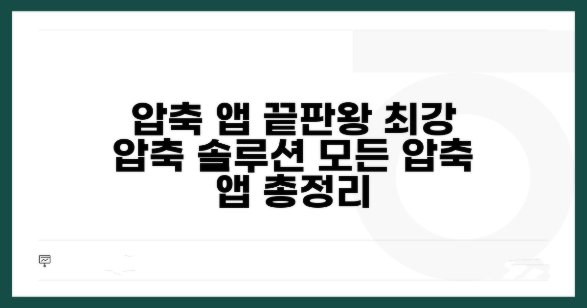 인기 압축풀기 앱 총정리