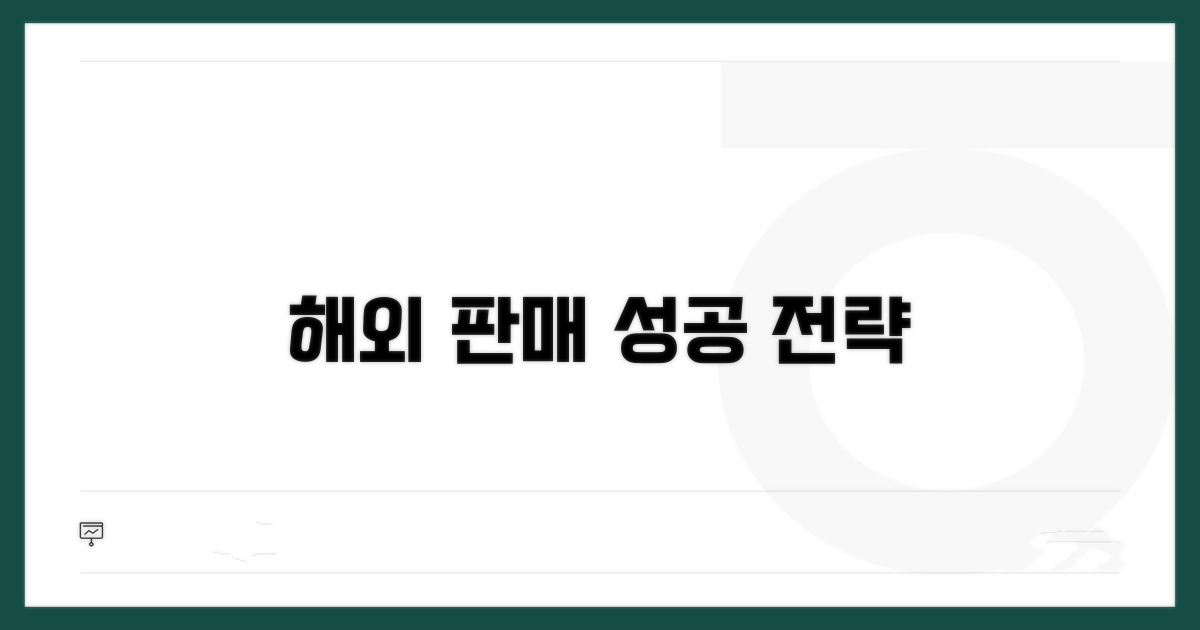 성공적인 해외 판매 전략