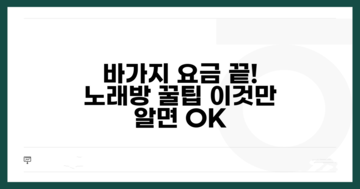 노래방 바가지 요금, 이것만 알면 끝!