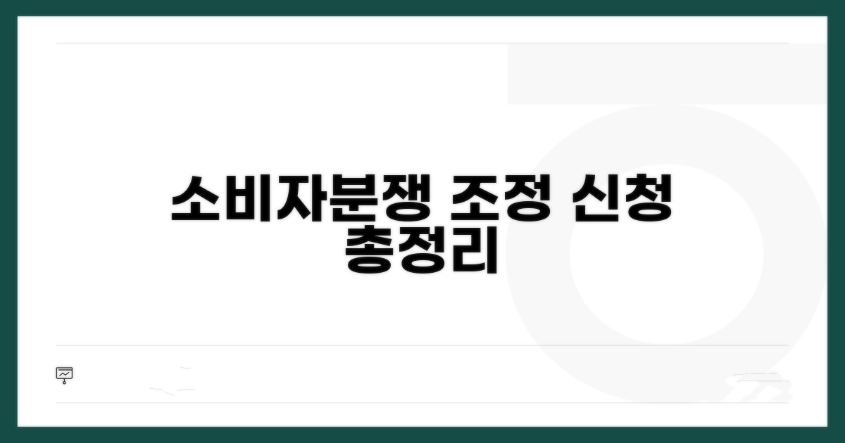 소비자분쟁조정 신청 절차 총정리