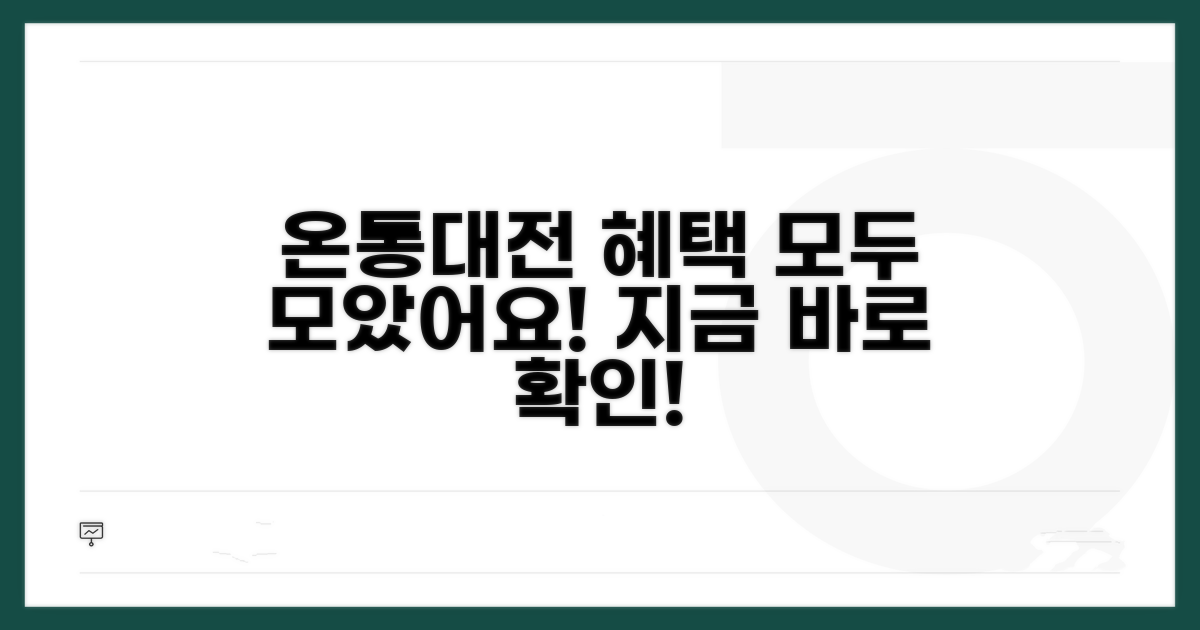 온통대전 체크카드 혜택 총정리