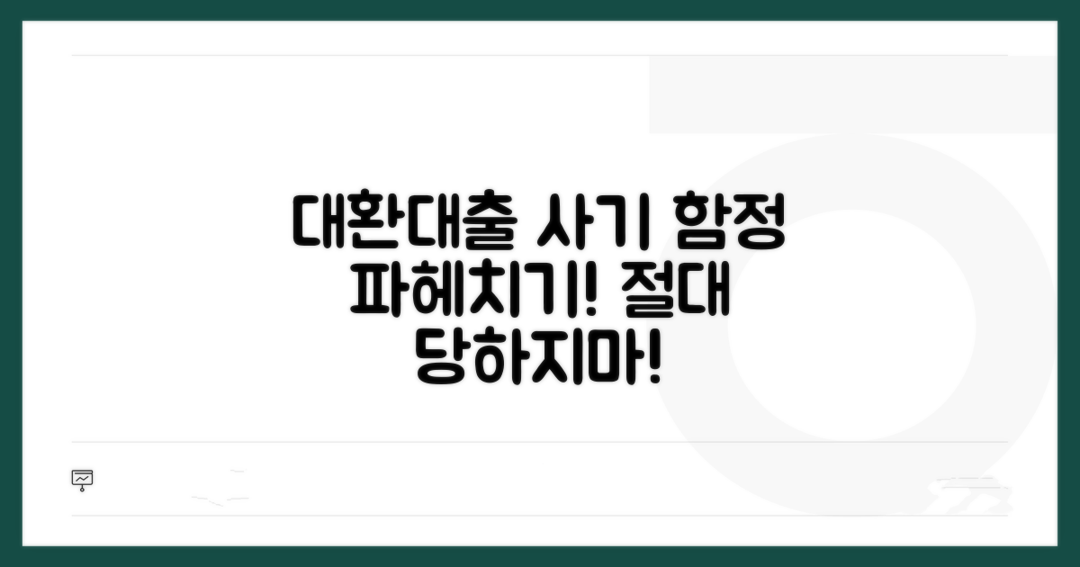대환대출 사기 수법 파헤치기