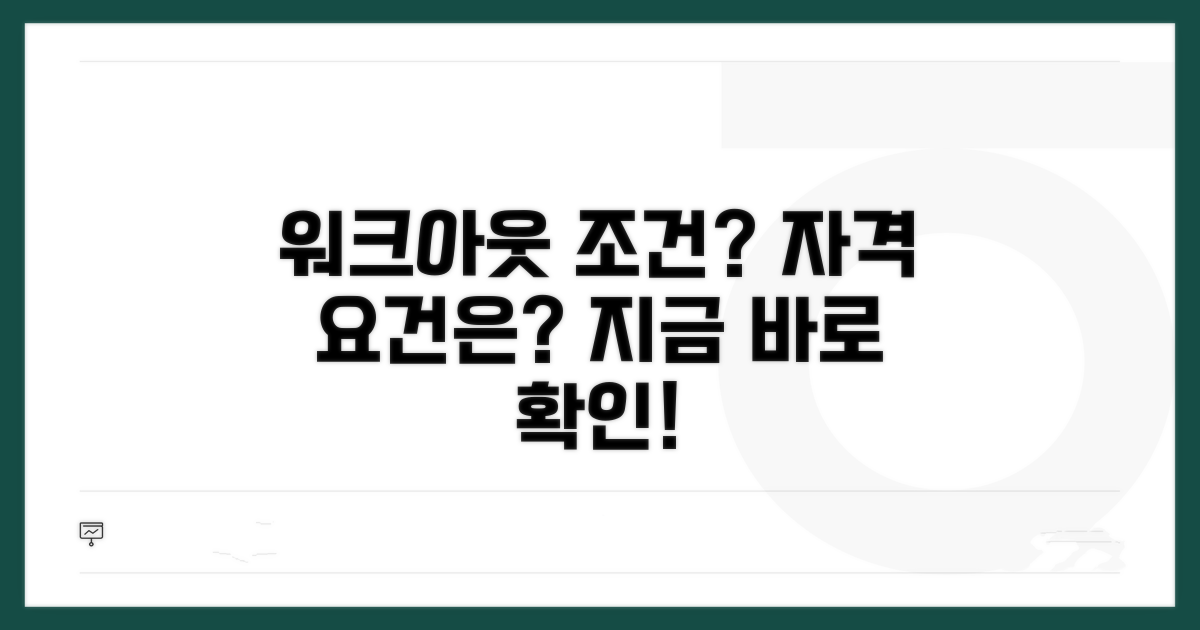 워크아웃 신청 조건과 자격은?