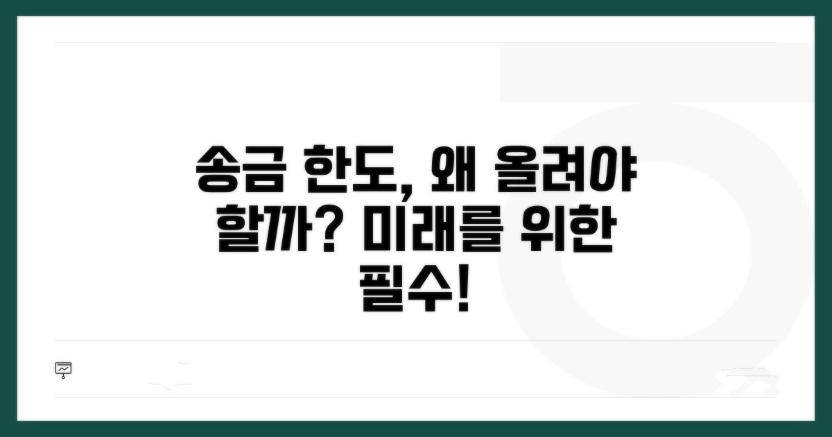 송금 한도, 왜 늘려야 할까?