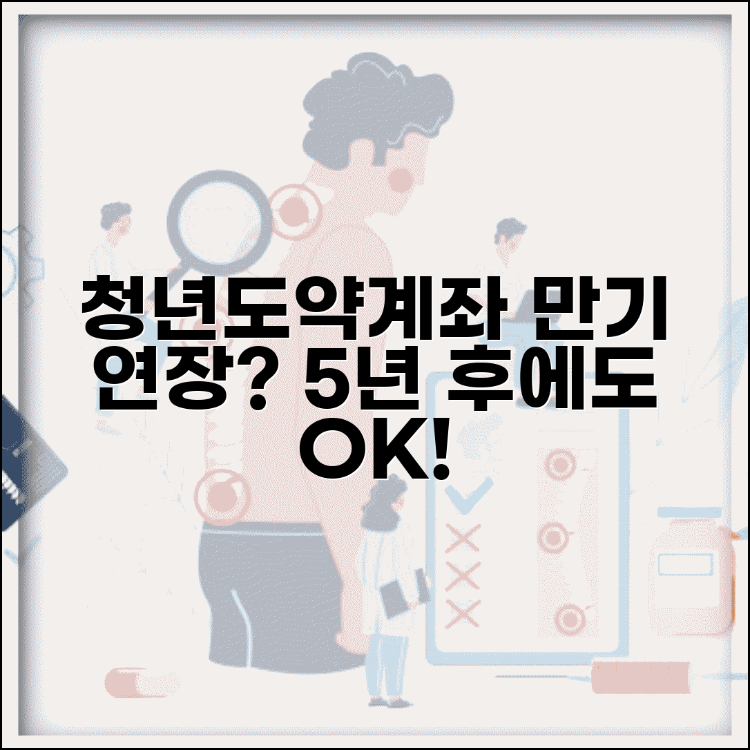 청년도약계좌 만기 연장 가능한가요 | 5년 후에도 계속 할 수 있을까
