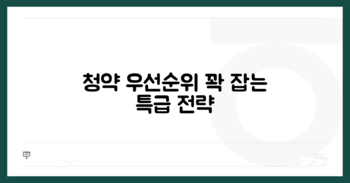 청약 우선순위 꽉 잡는 전략 공개