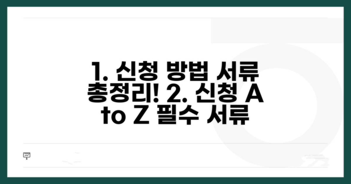 신청 방법과 필요 서류 총정리