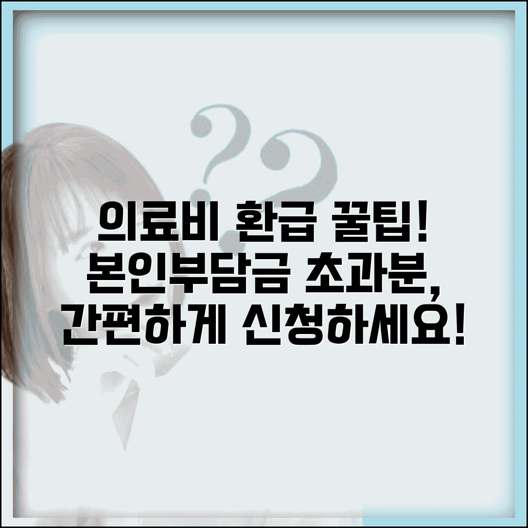 의료비 본인부담금 상한제 환급 | 상한액 초과 시 환급 신청 절차