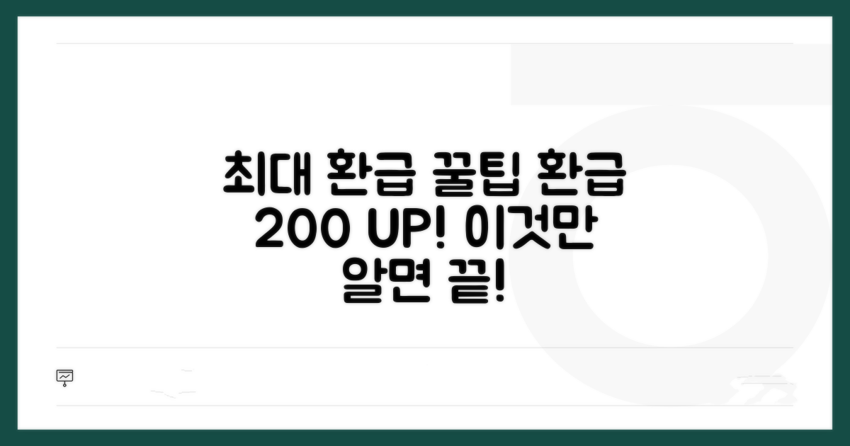 최대 환급 받는 스마트 활용법