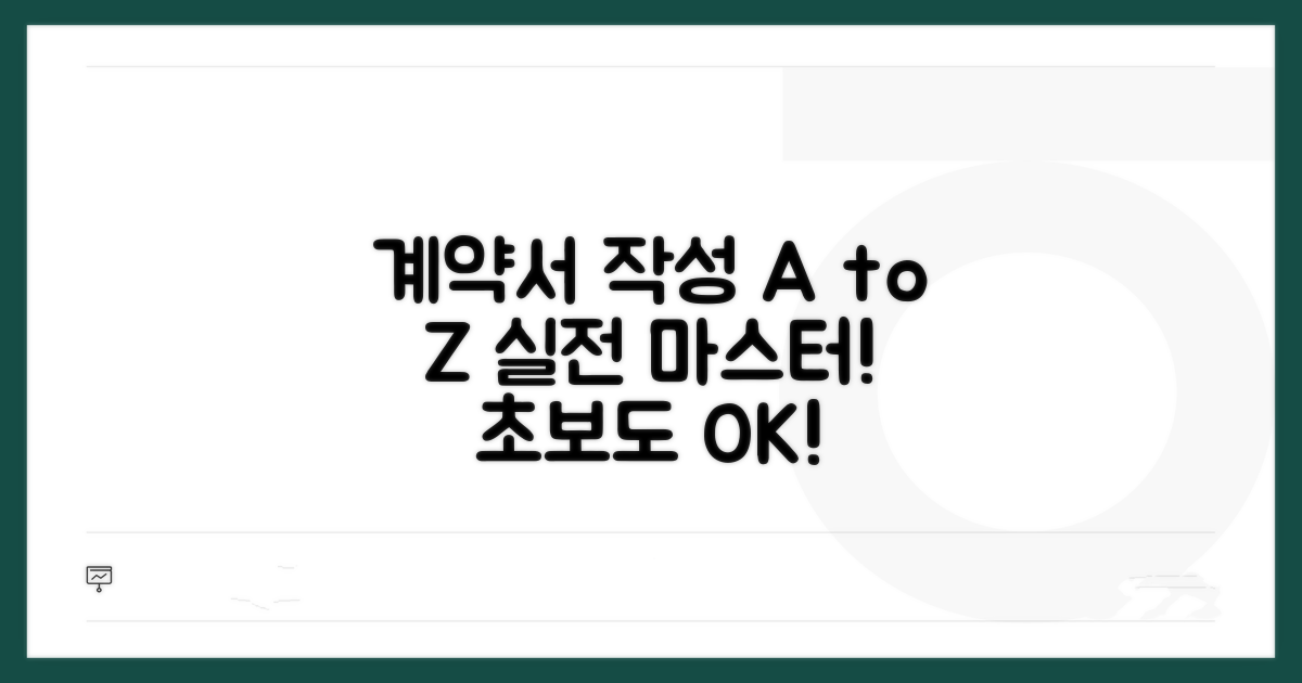실전 계약서 작성 절차 익히기