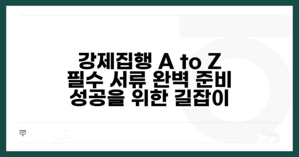 강제집행 절차와 준비 서류