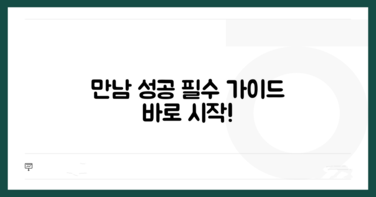 성공적인 만남을 위한 실전 가이드