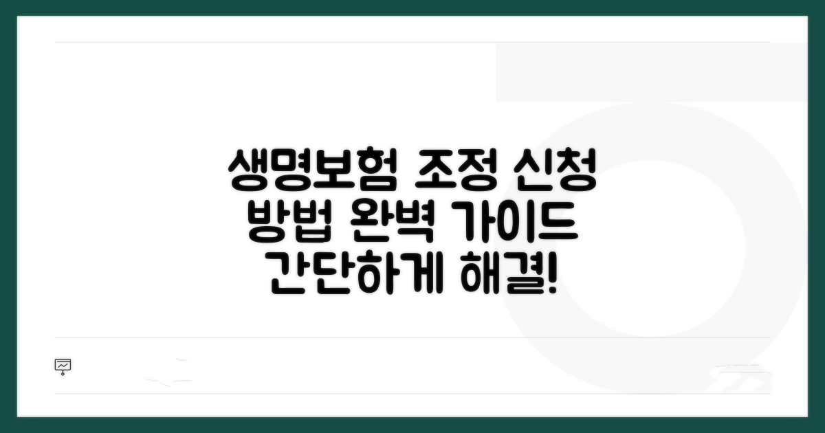 생명보험협회 조정 신청 방법 알아보기