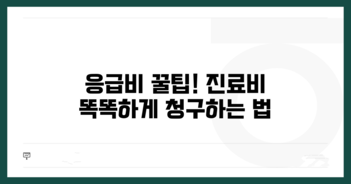 응급 진료비 똑똑하게 청구하는 꿀팁