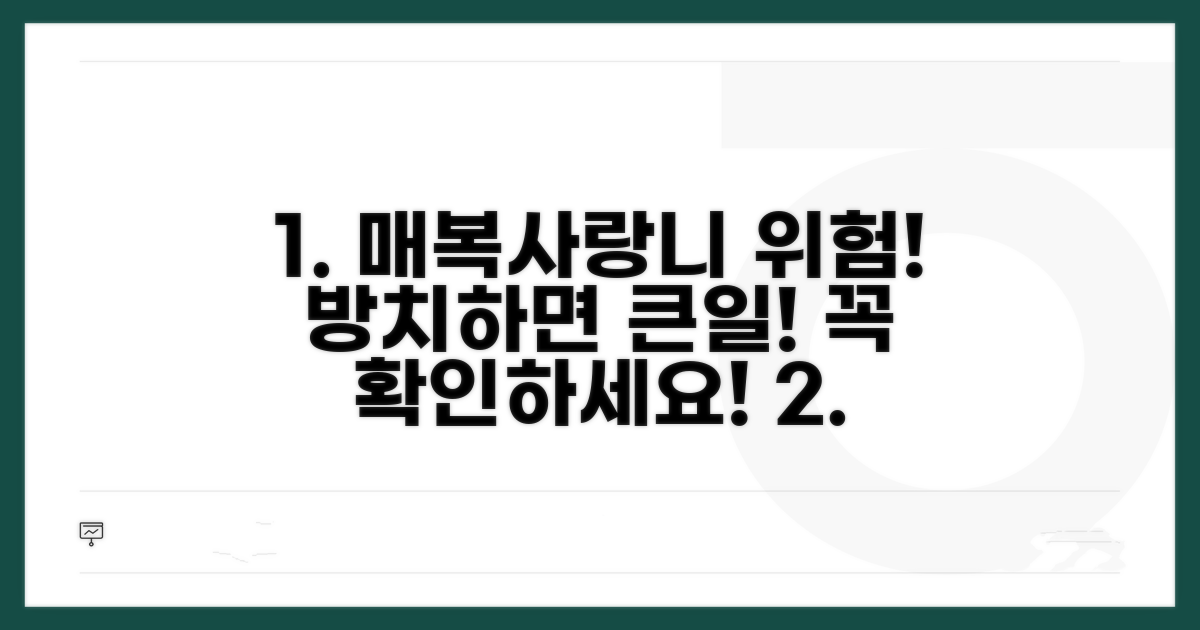 매복사랑니, 방치 시 위험성 알아보기