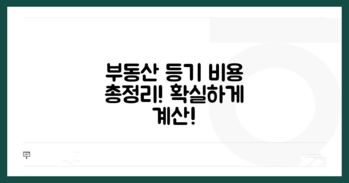 소유권 이전 등기 비용 완벽 계산법