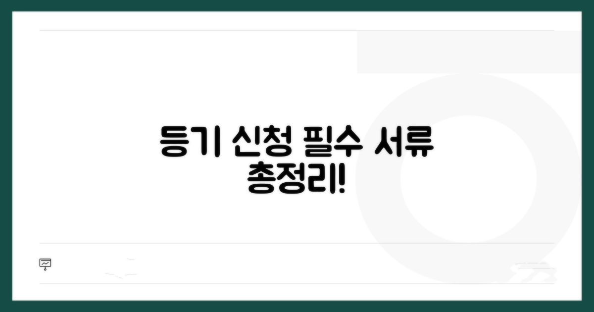 등기 신청 필요 서류 총정리
