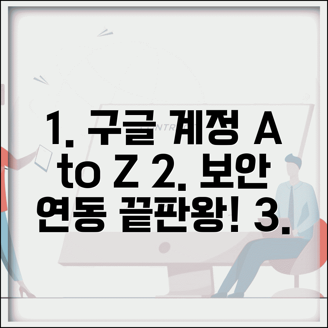 구글 계정 활용 극대화 | 연동 서비스 및 보안 설정 최적화