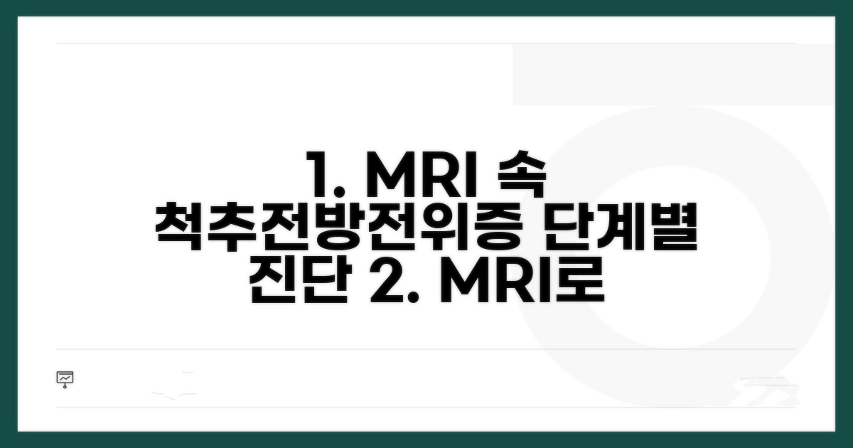 MRI로 보는 척추전방전위증 단계