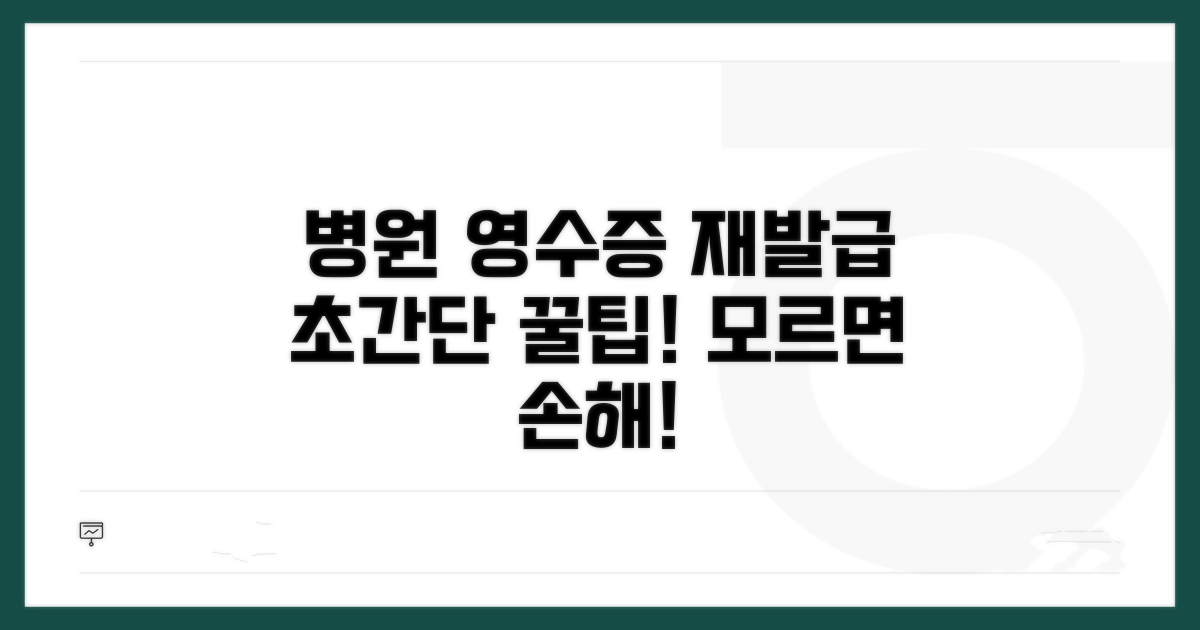 병원 영수증 재발급, 이것만 알면 끝!