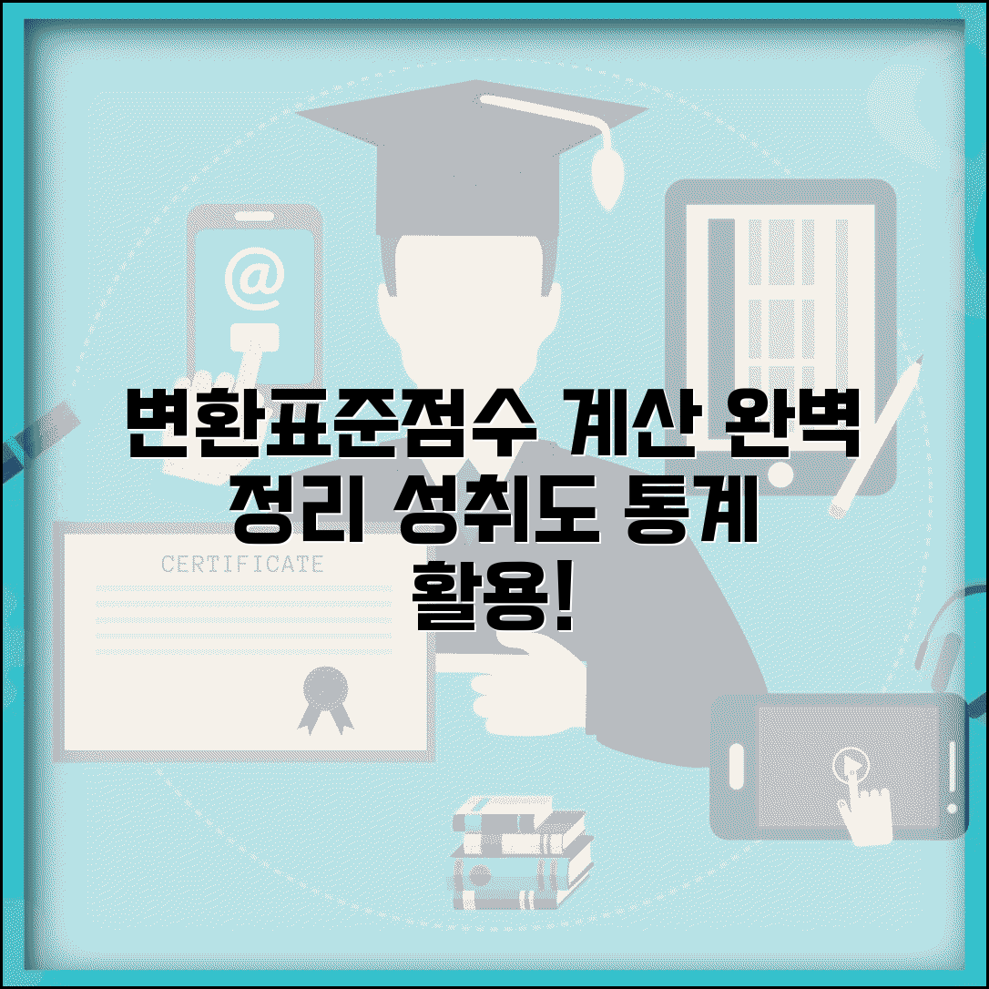 변환표준점수 계산 방법 | 학업 성취도 평가와 통계 활용