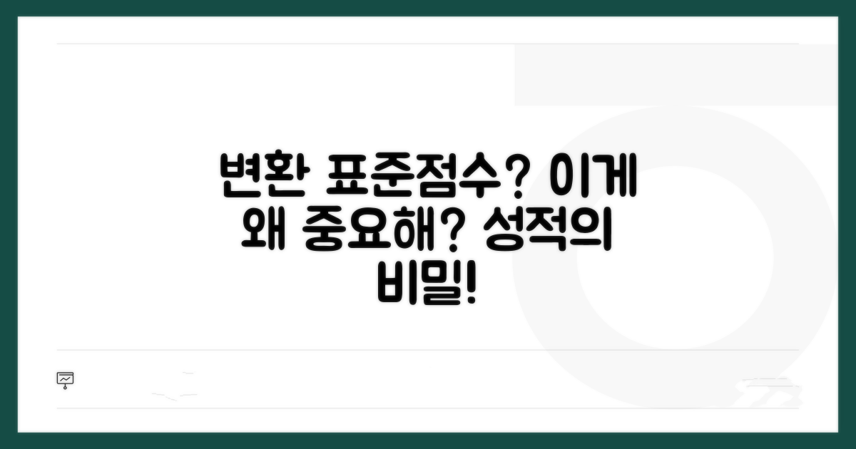 변환표준점수, 왜 필요할까?
