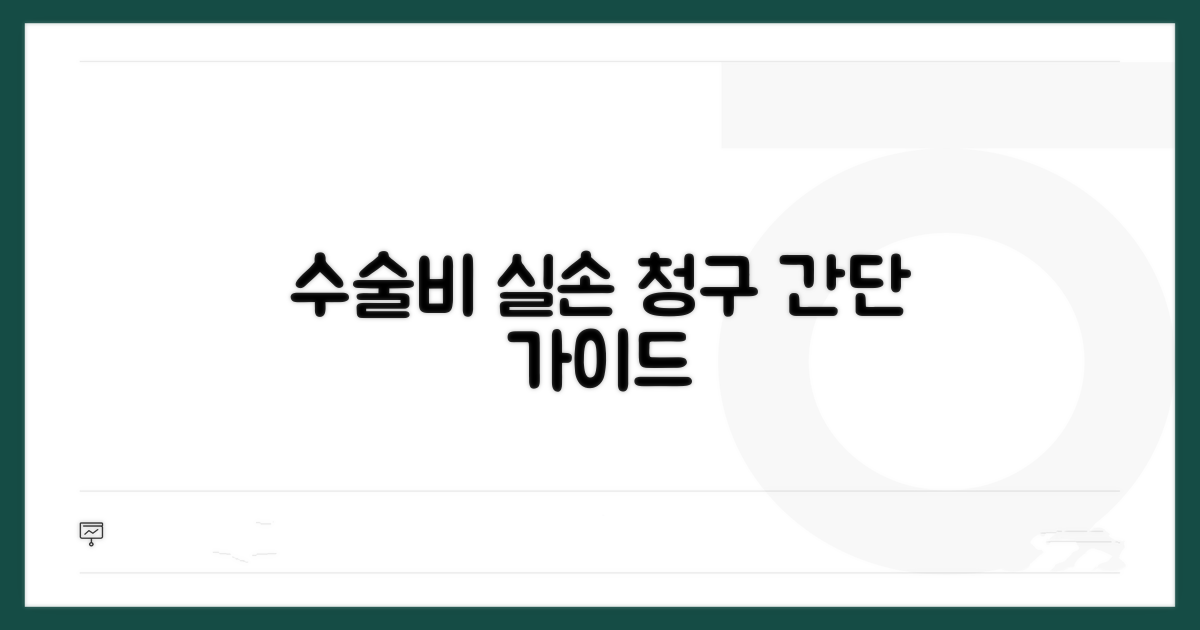 수술 치료와 실손 청구 절차