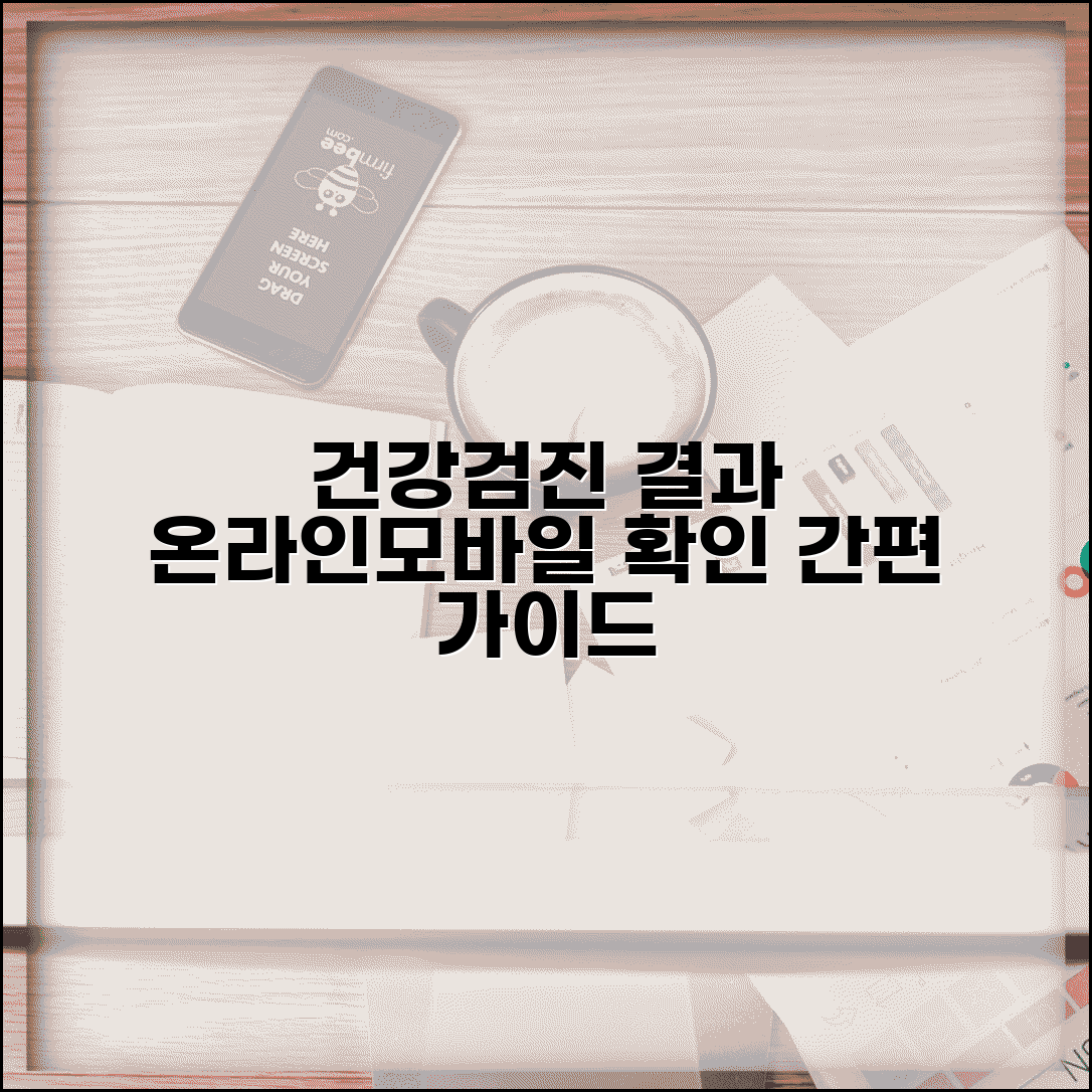 건강검진 결과조회 방법 | 온라인/모바일/방문 확인 절차 가이드