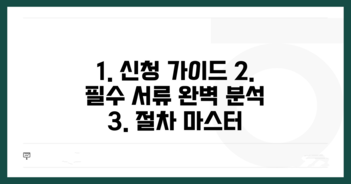 신청 절차와 필요 서류 안내