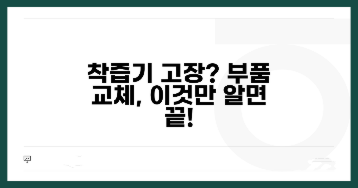착즙기 고장, 부품 교체 방법