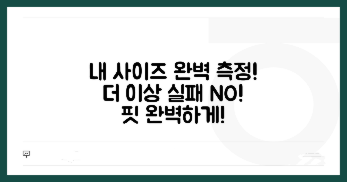 사이즈 선택 팁, 직접 재는 법까지